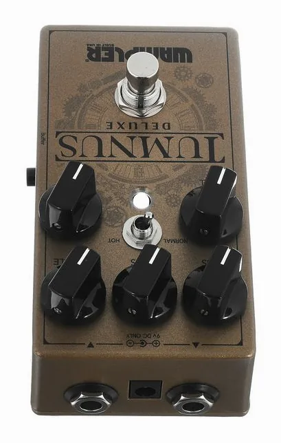Wampler Tumnus Deluxe Overdrive V2, led e interruttore a pedale