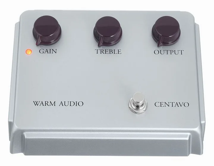 Warm Audio Centavo Overdrive Silver LTD, connettori sul retro dell'unita
