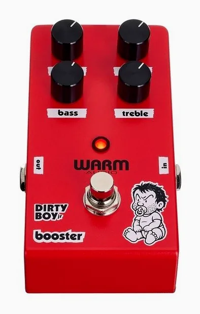 Warm Audio Dirty Boy Jr. Booster, connettori sul retro dell'unita