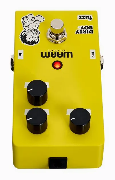 Warm Audio Dirty Boy Jr. Fuzz, connettori sul retro dell'unita
