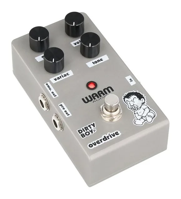 Warm Audio Dirty Boy Jr. Overdrive, connettori sul retro dell'unita