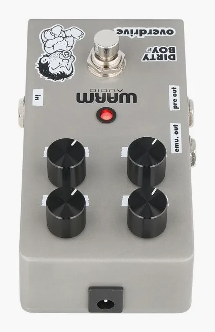 Warm Audio Dirty Boy Jr. Overdrive, ingressi e uscite laterali