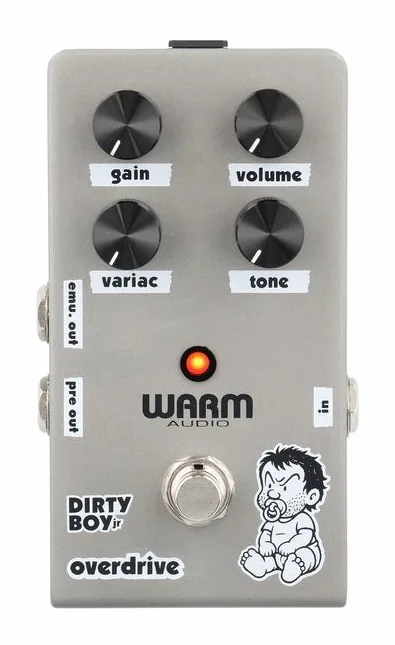 Warm Audio Dirty Boy Jr. Overdrive, connettori sul retro dell'unita