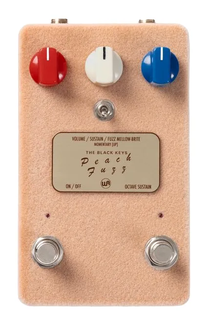 Warm Audio Peach Fuzz, connettori sul retro dell'unita