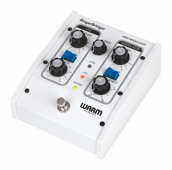 Warm Audio RingerBringer limited White, led e interruttore a pedale