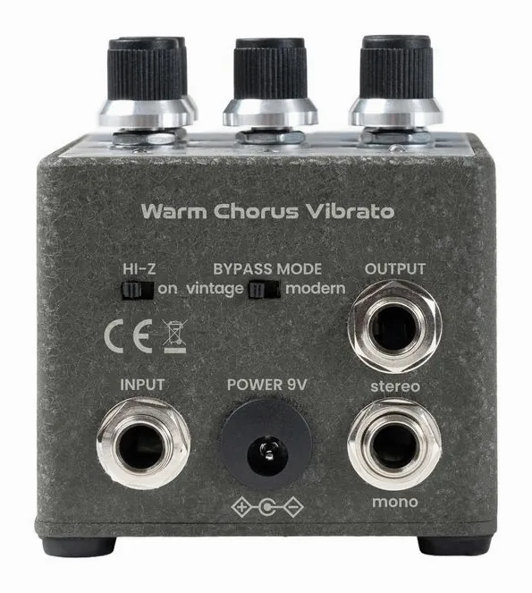 Warm Audio WA-C1 Chorus/Vibrato MOD, grafica del pannello superiore