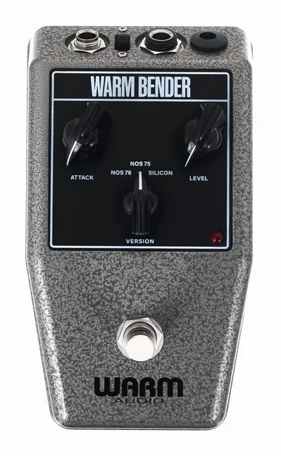 Warm Audio Warm Bender Fuzz, manopole viste dall'alto