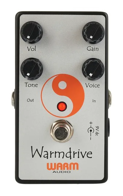 Warm Audio Warmdrive Overdrive, grafica del pannello superiore