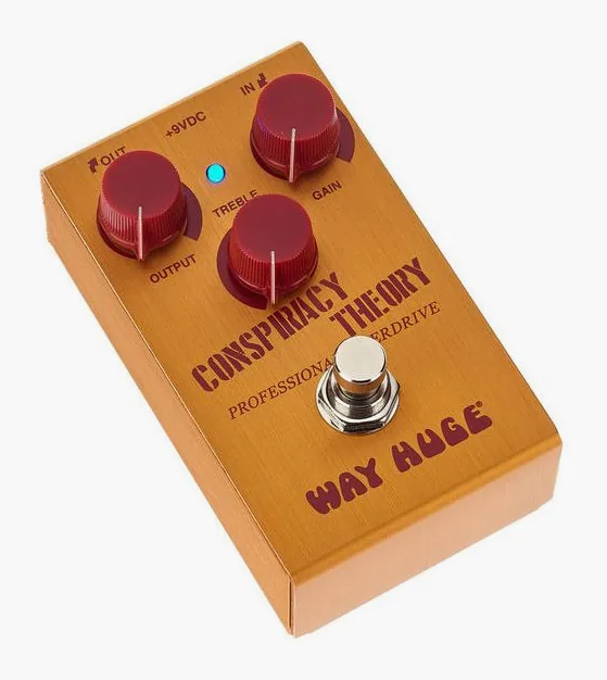 Way Huge Conspiracy Theory Overdrive, led e interruttore a pedale