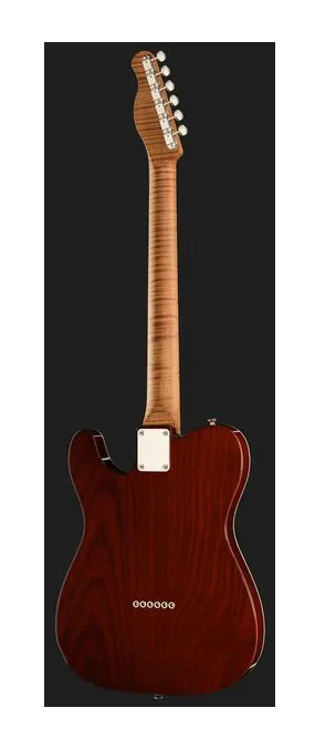 Xotic Guitars XTC-TL Black Top Natural Back, pickup e manopole dei controlli