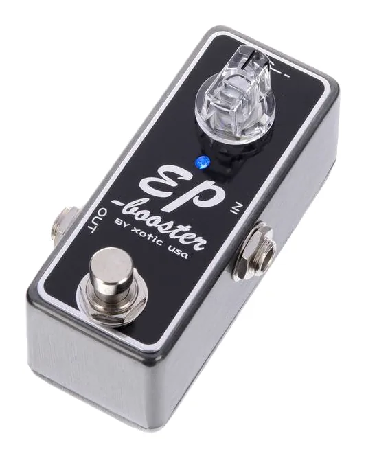 Xotic EP Booster fotografato frontalmente