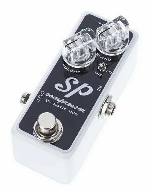 Xotic SP Compressor in primo piano frontale