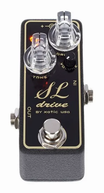 Xotic SL Drive, led e interruttore a pedale