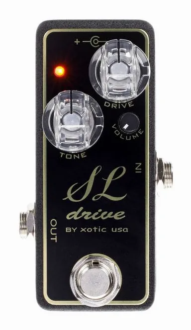 Xotic SL Drive, led e interruttore a pedale