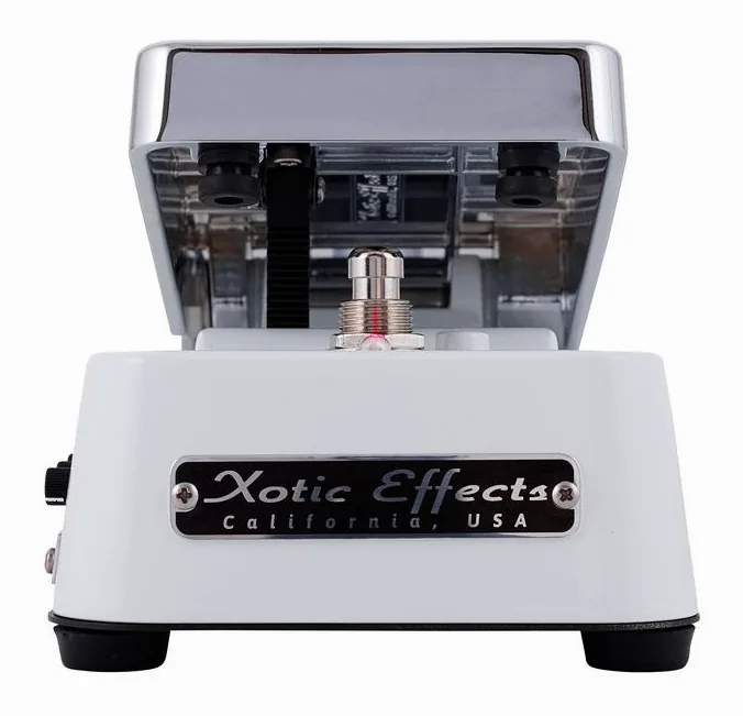 Xotic XW-1 Wah, grafica del pannello superiore