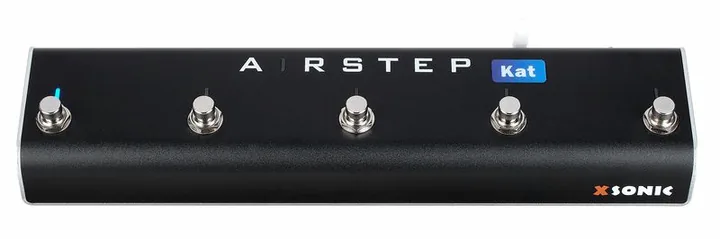 Xsonic Airstep Kat Edition, footswitch in primo piano