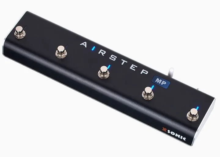 Xsonic Airstep MP Edition Footswitch, manopole viste dall'alto