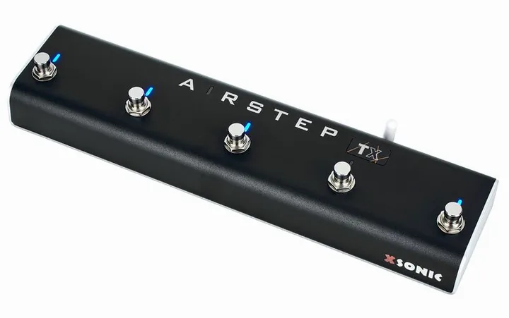 Xsonic Airstep TX Edition Footswitch, manopole viste dall'alto