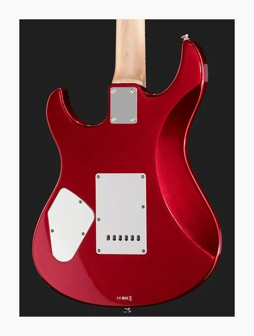 Yamaha Pacifica 112VM RM RL, curve del body viste dall'alto