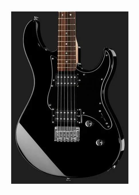 Yamaha Pacifica 120H BK, vista posteriore del corpo