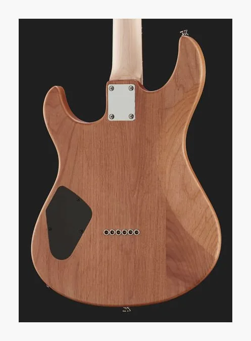 Yamaha Pacifica 120H YNS, curve del body viste dall'alto