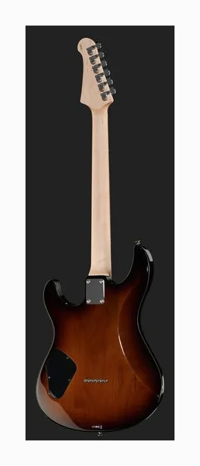 Yamaha Pacifica 120H TBSB, manico e tastiera visti di lato