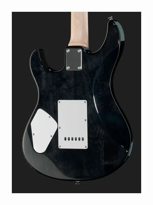 Yamaha Pacifica 212V QM TBL, capotasto e prime posizioni della tastiera
