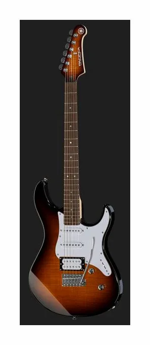 Yamaha Pacifica 212V FM TBS, profilo laterale del corpo