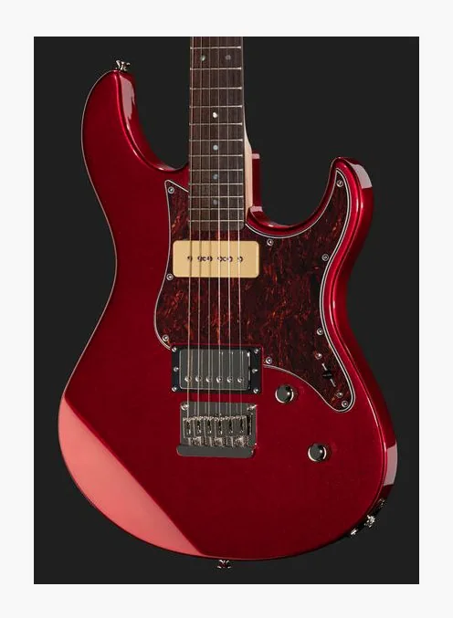 Yamaha Pacifica 311H RM, vista posteriore del corpo
