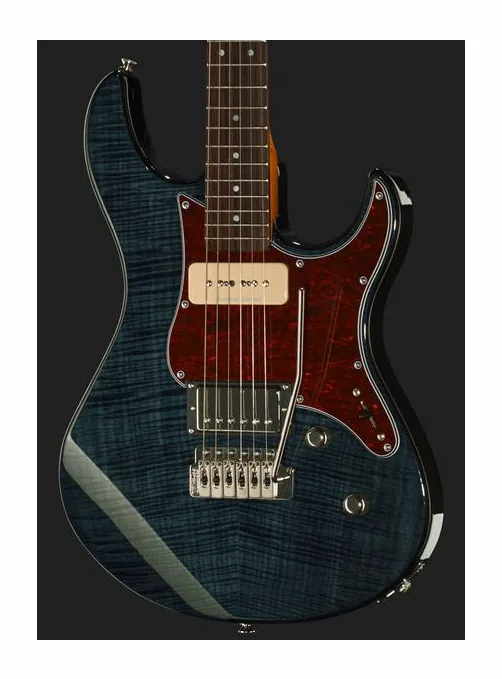 Yamaha Pacifica 611 V FM TBL, vista posteriore del corpo
