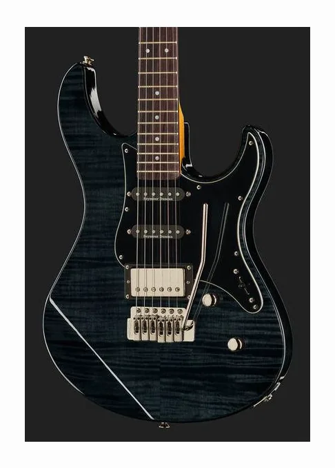 Yamaha Pacifica 612V II FM TBL, selettore pickup e jack di uscita