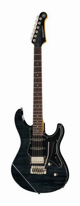 Yamaha Pacifica 612V II FM TBL fotografato frontalmente