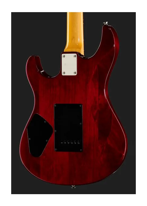Yamaha Pacifica 612V II FMX FR, paletta con meccaniche e logo