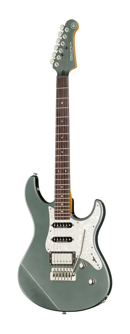 Yamaha Pacifica 612VIIX Mist Green in primo piano frontale
