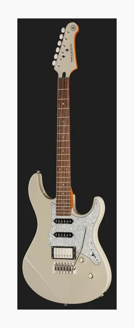 Yamaha Pacifica 612VIIX Vintage White, profilo laterale del corpo