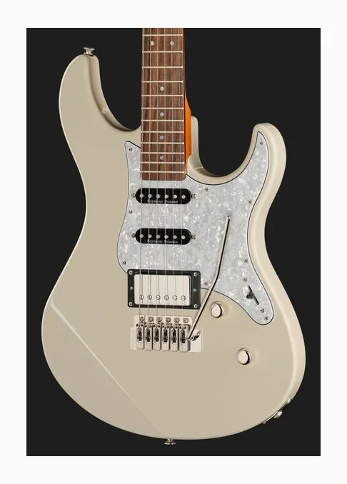 Yamaha Pacifica 612VIIX Vintage White, capotasto e prime posizioni della tastiera
