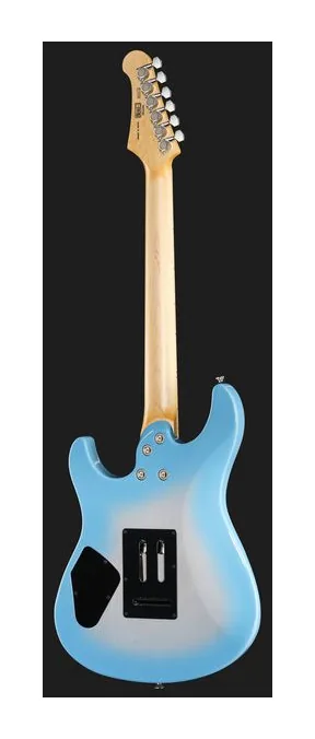 Yamaha Pacifica Professional BLB MF, paletta con meccaniche e logo