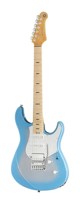 Yamaha Pacifica Professional BLB MF in primo piano frontale