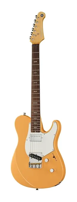 Yamaha Pacifica SC P11S Sunny Orange in primo piano frontale