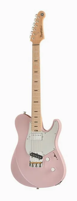 Yamaha Pacifica SC Std+ 11SM Ash Pink in primo piano frontale