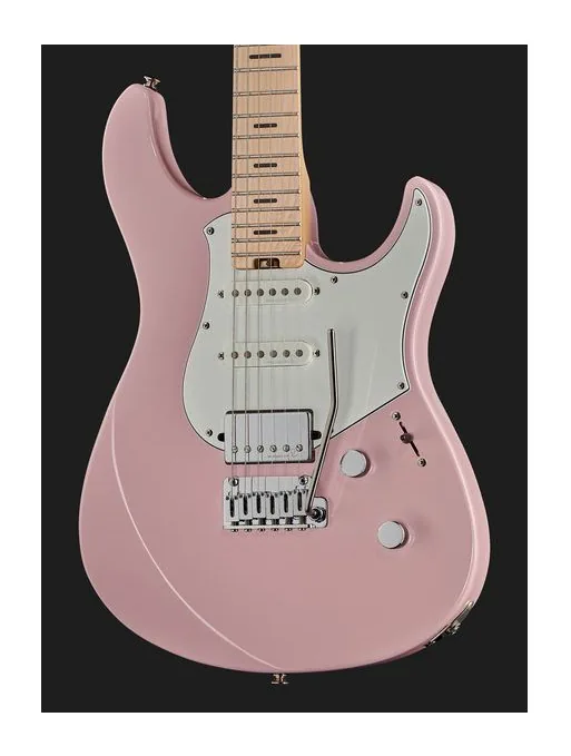 Yamaha Pacifica Std+12 Ash Pink MF, pickup e manopole dei controlli