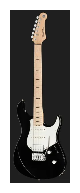 Yamaha Pacifica Std+ 12 Black MF, capotasto e prime posizioni della tastiera
