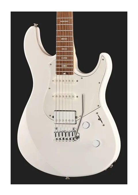 Yamaha Pacifica Std+12 Shell White RF, pickup e manopole dei controlli