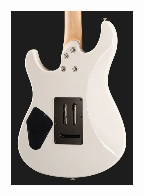 Yamaha Pacifica Std+12 Shell White RF, paletta con meccaniche e logo