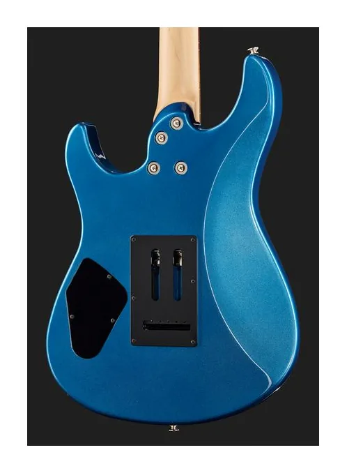 Yamaha Pacifica Std+12 Spk Blue MF, manico e tastiera visti di lato