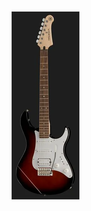 Yamaha Pacifica 112J OVS, manico e tastiera visti di lato