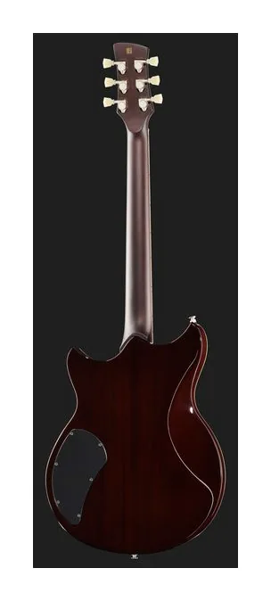 Yamaha Revstar RSS02T Black, vista posteriore del corpo