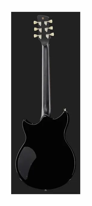 Yamaha Revstar RSE20 Black, manico e tastiera visti di lato