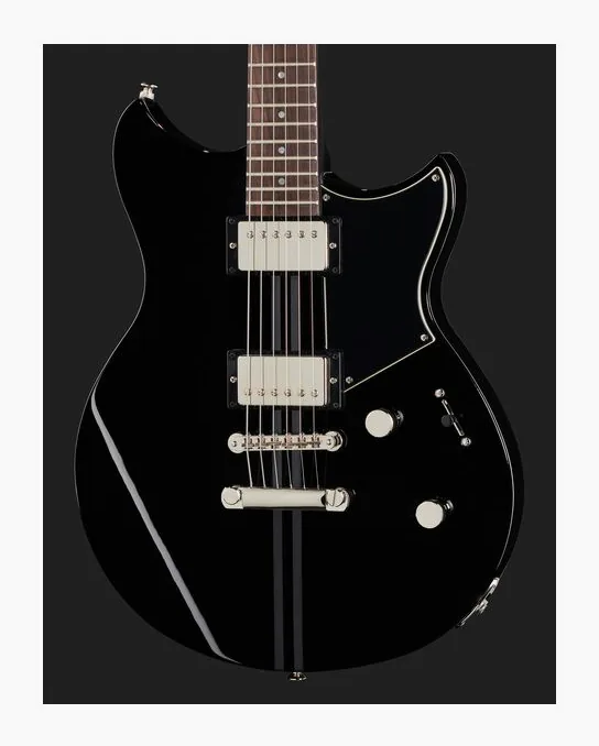 Yamaha Revstar RSE20 Black, manico e tastiera visti di lato