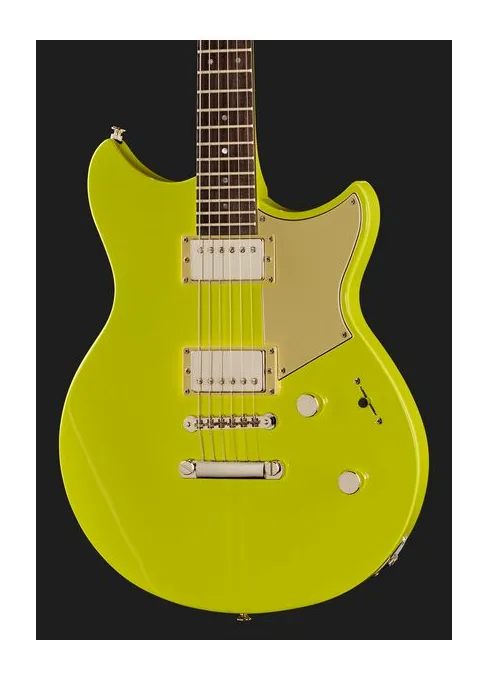 Yamaha Revstar RSE20 Neon Yellow, selettore pickup e jack di uscita